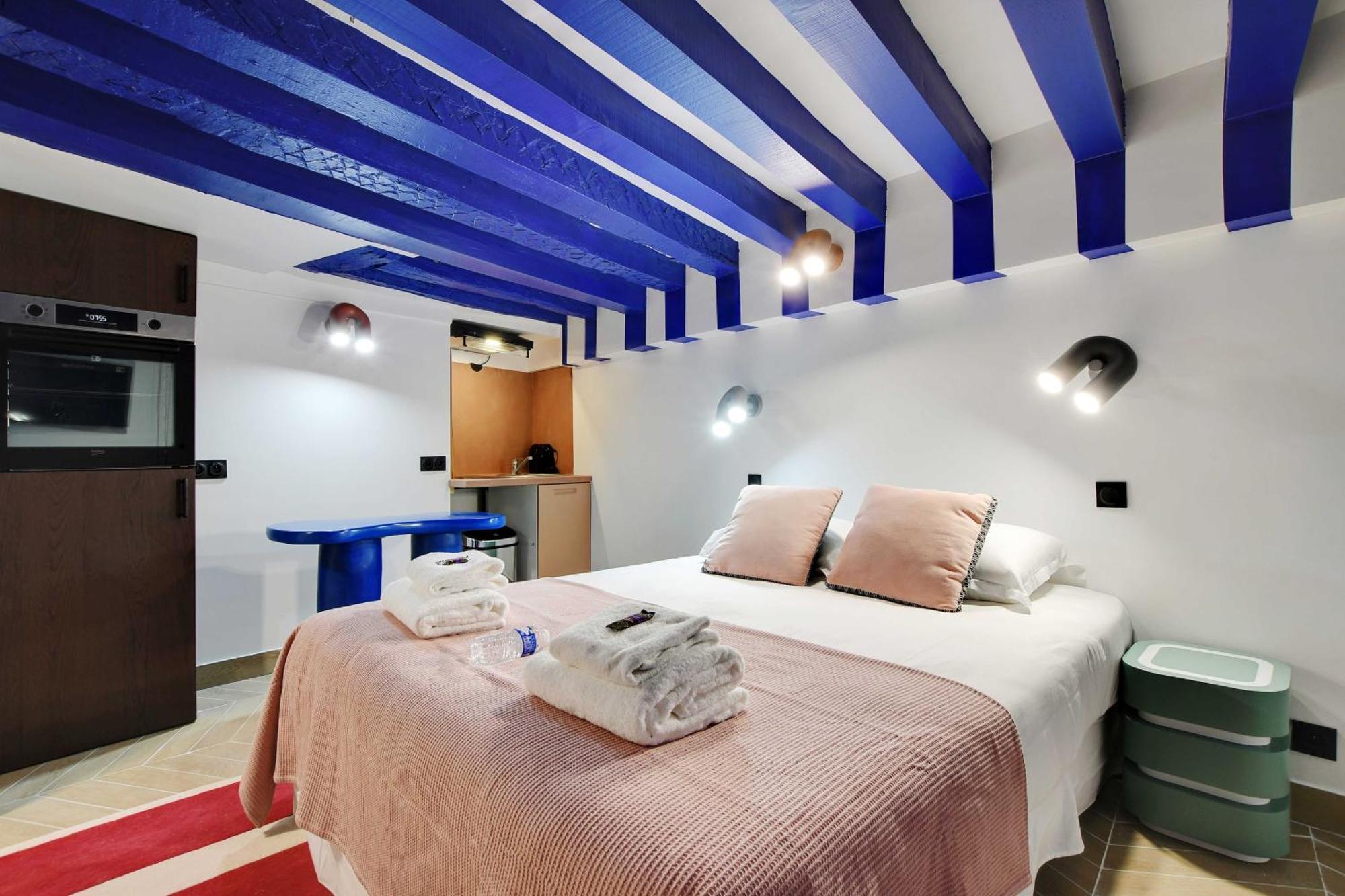 Modern For 2 - Louvre Museum-rivoli Apartment